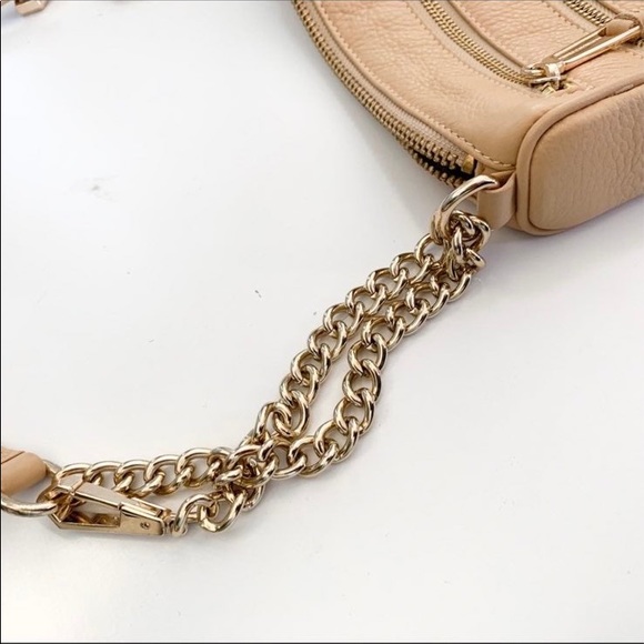 Rebecca Minkoff 5-Zip Pebble Leather Bag - Picture 4 of 16